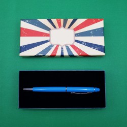 Toptan Metal Tükenmez Kalem Turkuaz