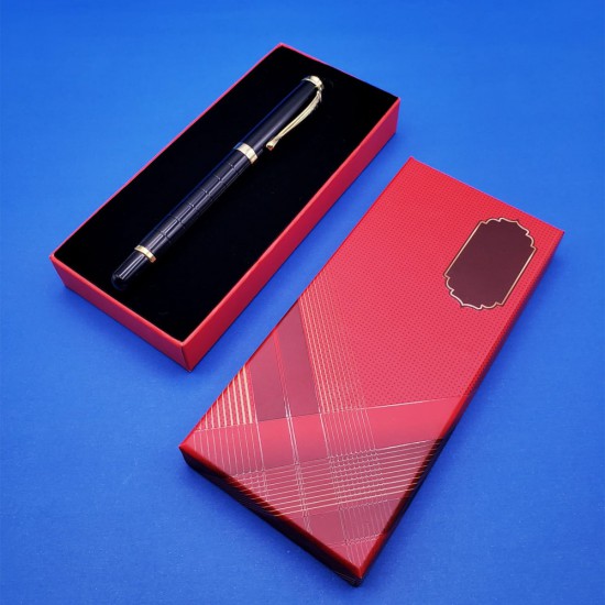 Toptan Siyah Metal Roller Kalem