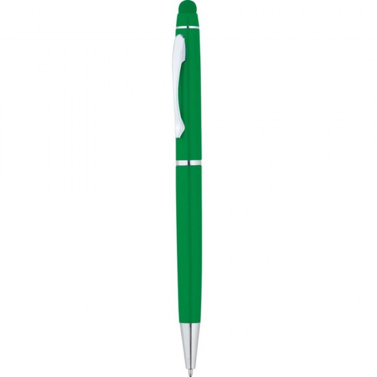Toptan Metal Touchpen Tükenmez Yeşil Kalem Toptan Metal Touchpen Tükenmez Yeşil Kalem