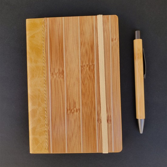 Toptan Ahşap Defter ve Bambu Touchpen Kalem Seti Toptan Ahşap Defter ve Bambu Touchpen Kalem Seti