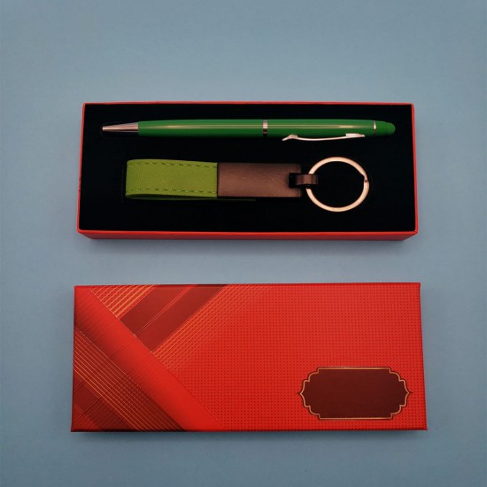 Toptan Yeşil Kalem ve Anahtarlık