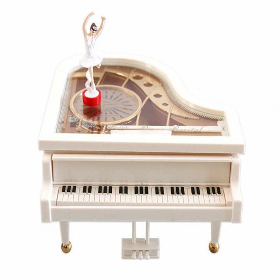 Toptan Piyano Tasarımlı Balerin Müzik Kutusu