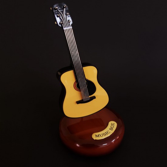 Toptan Kurmalı Gitar Müzik Kutusu  