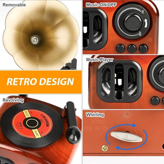 Toptan Nostaljik Tasarım Müzik Kutusu Toptan Nostaljik Tasarım Müzik Kutusu