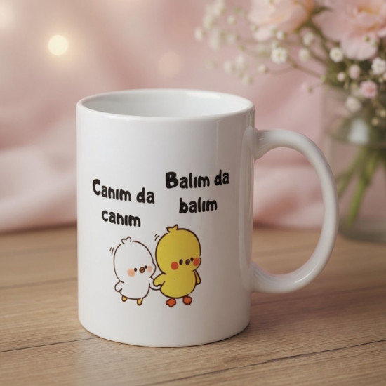 Toptan Canım Da Canım Balım Da Balım Tasarımlı Kupa Bardak