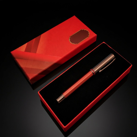 Toptan Kutulu Bordo Roller Kalem