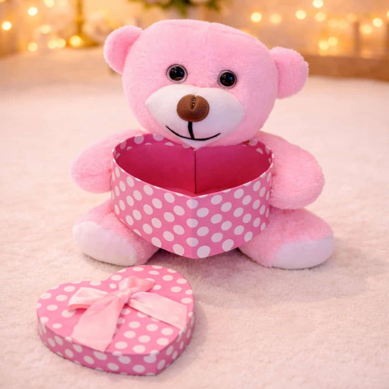 Toptan Kutulu Pembe Ayıcık