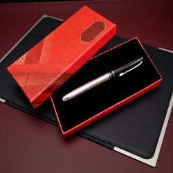 Toptan Metal Silver Kalem Kutulu