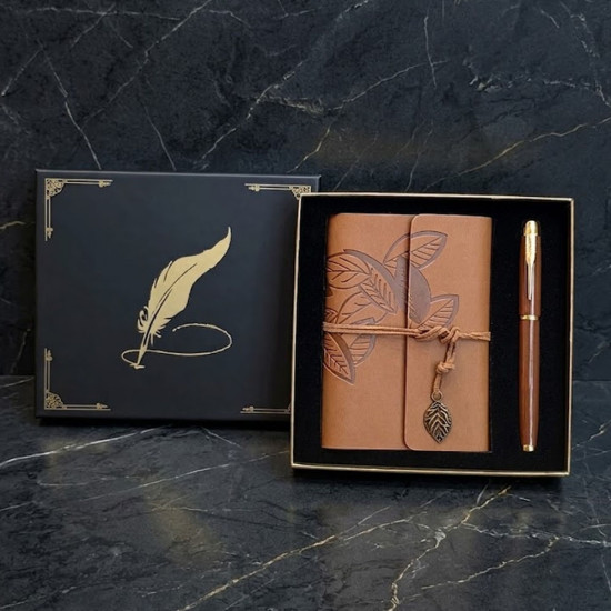 Toptan Taba Deri Defter ve Kalem Set Toptan Taba Deri Defter ve Kalem Set