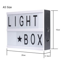 Toptan A5 Led Işıklı Yazı Panosu Lightbox Toptan A5 Led Işıklı Yazı Panosu Lightbox