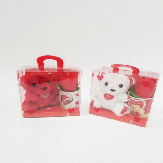 Toptan Fincanli Peluş Ayicik Toptan Fincanli Peluş Ayicik