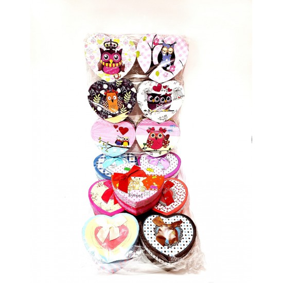 Toptan Karton Kalp Kutu