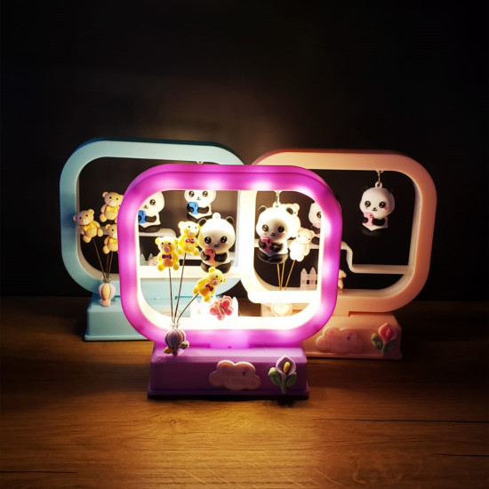 Toptan Müzikli Dekoratif Işıklı Sevimli Panda