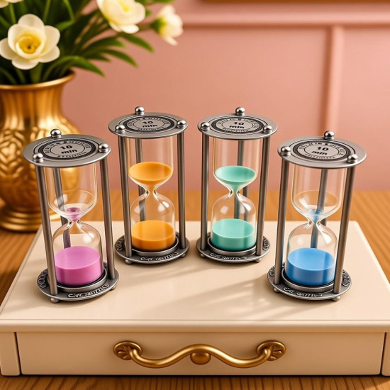 Toptan Metal 10 Dakikalık Kum Saati