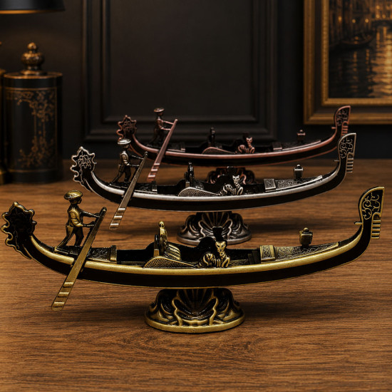 Toptan Metal Dekoratif Venedik Kayık