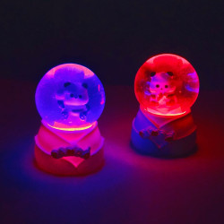 Toptan Panda Tasarımlı Işıklı Küçük Boy Kar Küresi Toptan Panda Tasarımlı Işıklı Küçük Boy Kar Küresi