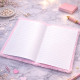Toptan Kalpli Pembe Peluş Defter