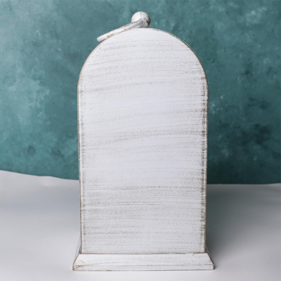 Toptan Led Işıklı Saatli Eskitme Şömine