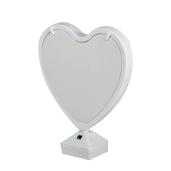 Toptan Led Işıklı Kalpli Sihirli Ayna Toptan Led Işıklı Kalpli Sihirli Ayna