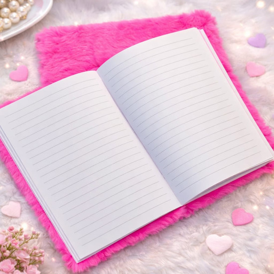 Toptan Love Tasarımlı Peluş Defter